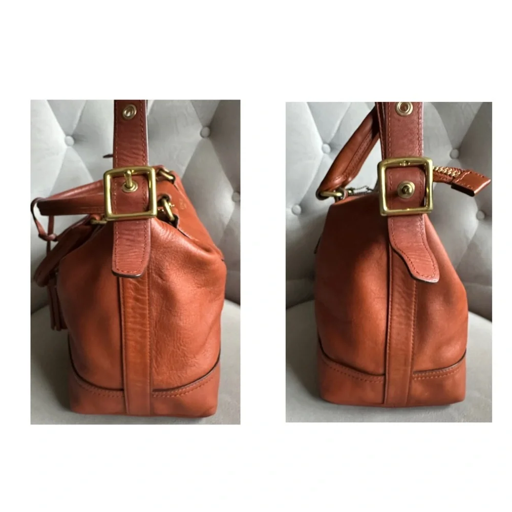 Coach Satchel Leather  Bag